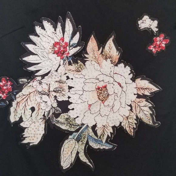 Nylon Apparel Open Back Short Sleeve Tee - Picture 2 of 5